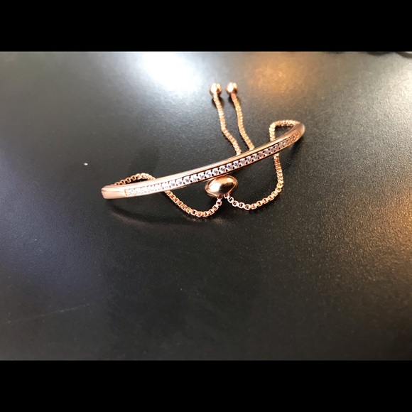 High quality Rose gold adjustable bracelet - Picture 5 of 6